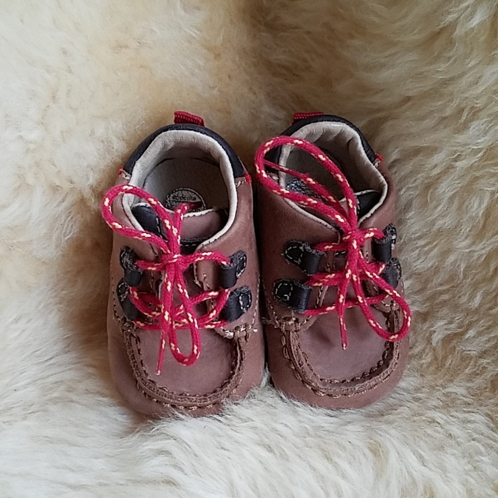 Leather Stride Rite Infant Shoes, Rowan